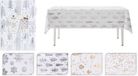 Koopman Kerst tafelkleed 145x220cm 4 assorti Foil