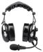 Casque Pilote Aviation - Réduction passive du bruit 24 dB - Avec étui de transport - Bandeau réglable - Connexion 3,5 mm