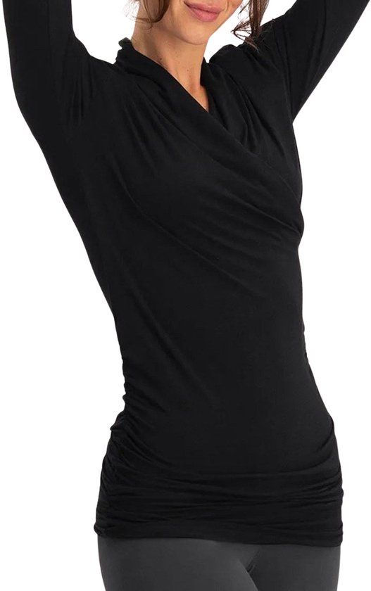Urban Goddess Good Karma Longsleeve Top Dames Zwart L