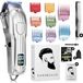 Sansbeauté® Barber Edition Professionele Draadloze Tondeuse - 8 Opzetkammen