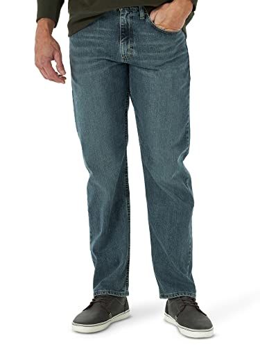 Wrangler Men's Free-to-Stretch Loose Fit Jeans - Gray Tint - 31W x 30L