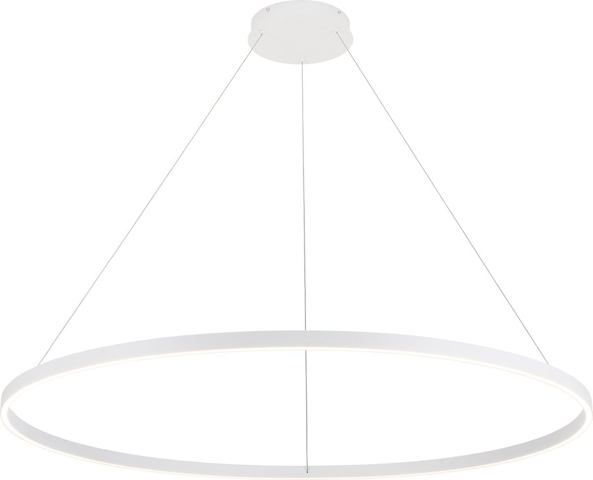 Fantasia Hanglamp design rond LED zwart of wit 125W 1200mm Ã˜ licht up en down