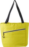 Merkloos Grote koeltas draagtas - schoudertas - geel - 30 x 43 x 16 cm - 20 liter