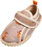 Playshoes Strand-/badschoen beige / lichtbruin / oranje