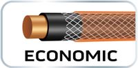 NEO Tuyau d'arrosage économique 3/4" 50m Orange
