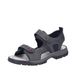 Rieker 25055 trekkingsandalen voor heren, zwart.