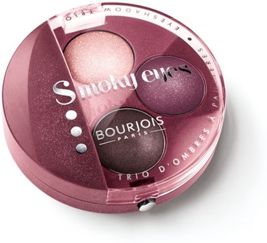 BOURJOIS PARIS trio smoky eyes 18 prune enigmatique