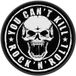 Generic You Can't Kill Rock N Roll Patch zwart-wit Polyester