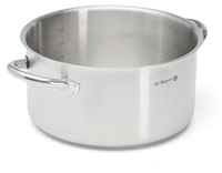 Casserole, 24 cm, acier inoxydable 18/10, sans PFAS, compatible plaques à induction