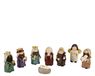 Decoris Ensemble de crèche 3.3x3x5.7 multi