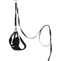 Kerbl Puppy tuigje met riem zwart 24 - 44 cm/10 mm