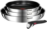 Tefal Ingenio Emotion L8974S45 Set van 3 pannen 22/24/28 cm + afneembare handgreep - Inductie
