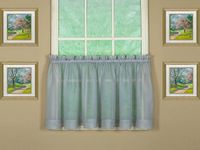 Today's Curtain Emelia Voile-rekken, 61 cm, grijs, 152,4 x 61 cm, 2 stuks