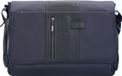 Piquadro Brief Messenger 41 cm laptop compartiment blauw