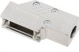 encitech DCMR09-ULP 1060-0135-01 boîtier D-sub Nombre de pôles : 9 Métal complet 90 ° Argent 1 pièce(s)
