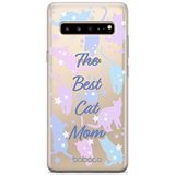 ERT GROUP mobiel telefoonhoesje voor Samsung S10 5G origineel en officieel erkend Babaco patroon Cats 017 optimaal aangepast aan de vorm van de mobiele telefoon, gedeeltelijk bedrukt