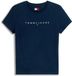 Tommy Jeans Tjw Slim Linear Tee Femme M Bleu