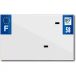 Top Plaq Blanco PVC nummerplaatstrip Top Plaq 58