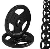 G5 HT SPORT Olympische gietijzeren schijven Ø 50 mm voor sportschool en thuisgymnastiek van 1,25 tot 25 kg voor halters en lange halters (1 x 10 kg)