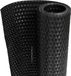 vidaXL Balkonscherm 500x100 cm poly rattan zwart