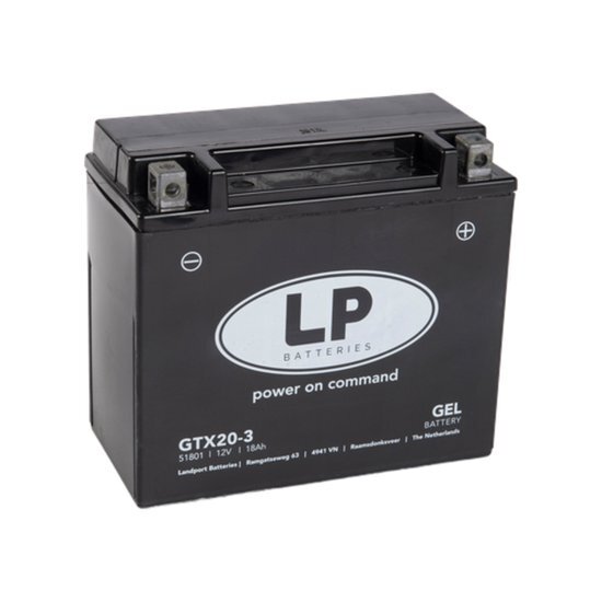 Landport GEL Startaccu 12V 20Ah MG GTX20L-BS