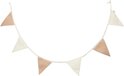 Jollein Vlaggenlijn - Biscuit Ivory - 200x17cm - Katoen