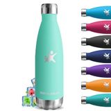 Drinkfles van roestvrij staal, 0,75 liter, BPA-vrij, thermosfles, dubbelwandige vacuüm-geïsoleerd, lekvrij, sportfles, waterfles voor school, camping, reizen