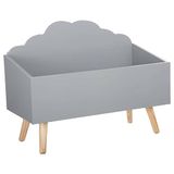 Kinderkist Atmosphera Kinderkist "Wolk", grijs