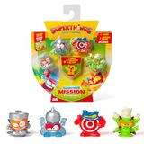 Superthings Kazoom Power Mission, verpakking van 5 stuks, bevat 5 SuperThings (inclusief 1 verrassingsfiguur en 1 zilveren supergids), 6 stuks