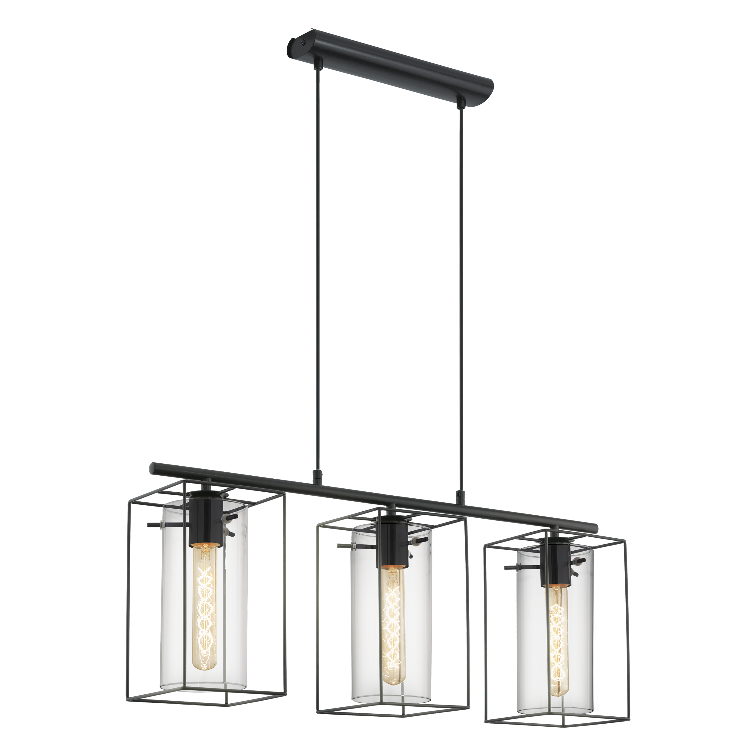 EGLO Loncino Hanglamp - Staal - E27 - 110 cm