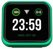 Teevolution Rapid Sync 8K Dongle - draadloze dongle Terra Pro - 8000Hz polling rate - LCD-display - realtime instellingen - gaming - Emerald