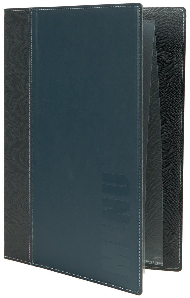 Securit Trendy Menukaarthouder A4 Blauw