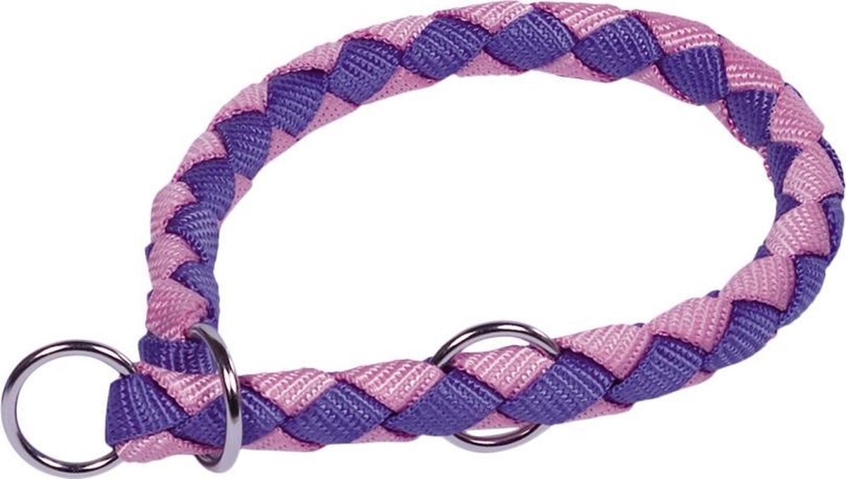 Nobby halsband corda paars roze 30-36cm roze