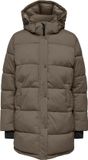 ONLY ONLANN PREMIUM PUFFER COAT MID-LONG OTW Damesjas Walnut M