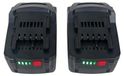 Metabo Lot de 2 batteries 18V 5Ah, compatible avec les modèles Metabo BSZ18, MTB18B, BS18LT, SB18LT
