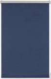 GARDINIA EASYFIX Thermo-rolgordijn met thermo-achterzijde om te klemmen of lijmen, optimale lichtreflectie, energiebesparend, ondoorzichtig, alle montageonderdelen inbegrepen, blauw, 75 x 150 cm (BxH)