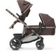 Deryan Evy V2 Poussette - Poussette Duo - Extensible - Incluant nacelle - Chocolat