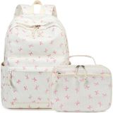 Ibenzoa® Sac à dos imperméable mignon avec boîte à lunch pour jeunes enfants