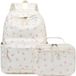 Ibenzoa® Sac à dos imperméable mignon avec boîte à lunch pour jeunes enfants