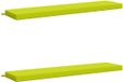 vidaXL - Coussin de banc - SOEST - 2 pièces - 100% Polyester - Vert vif
