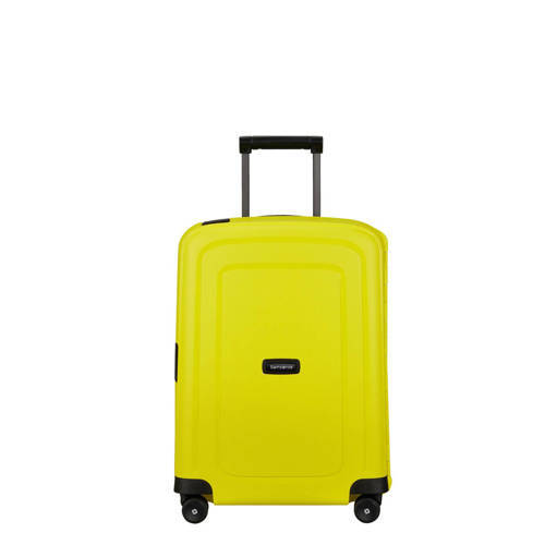 Samsonite trolley S'Cure 55 cm. limegroen