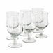 LOBERON Glas set van 6 Gaëtane helder