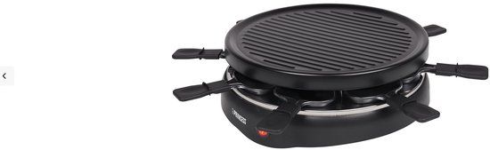 Princess 162715 Raclette - 8 pannetjes - 800W - Grillplaat
