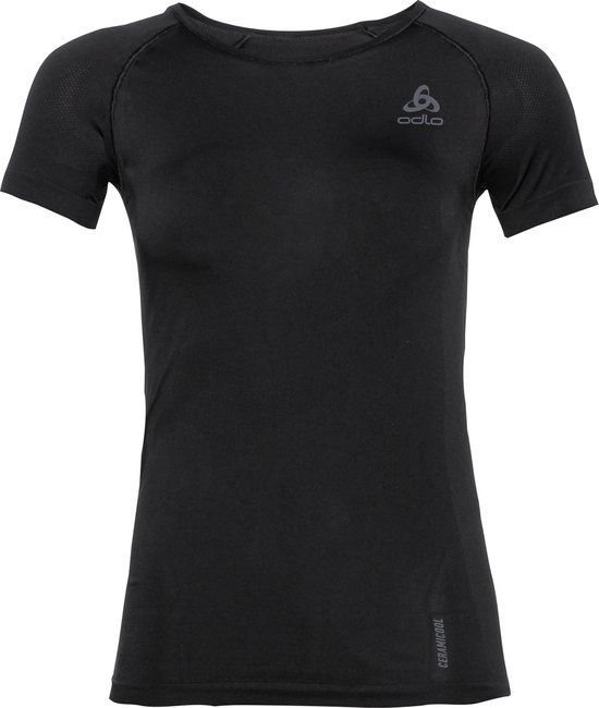 Odlo Performance X-Light Dames Sportshirt - Zwart - XS