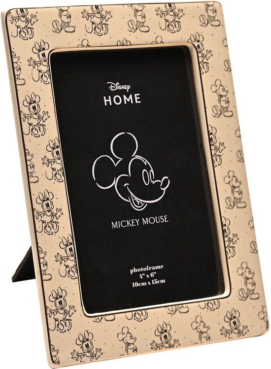 Disney Home Mickey Mouse Micky & Minnie Fotolijst - goudkleurig