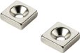 Tru Components W25L25T3-M5 Permanente magneet Rechthoekig 25 x 25 x 3 mm N35