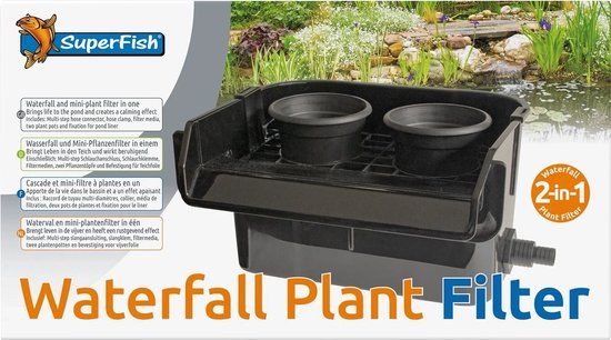 Aquadistri SuperFish Waterfall Plant Filter