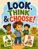 Look, Think & Choose!: 20 Interactive Picture Stories About Feelings, Friendship, Safety, and Everyday Choices for Kids Ages 3 to 6