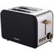 Laretti LR-EC2358, 850W, 2-slaags broodrooster, multifunctioneel, roestvrij staal, zwart