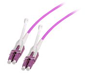 EFB Elektronik DJP-LCLCOM4-UNI-1 InfiniBand und Glasfaserkabel 1 m LC Violett